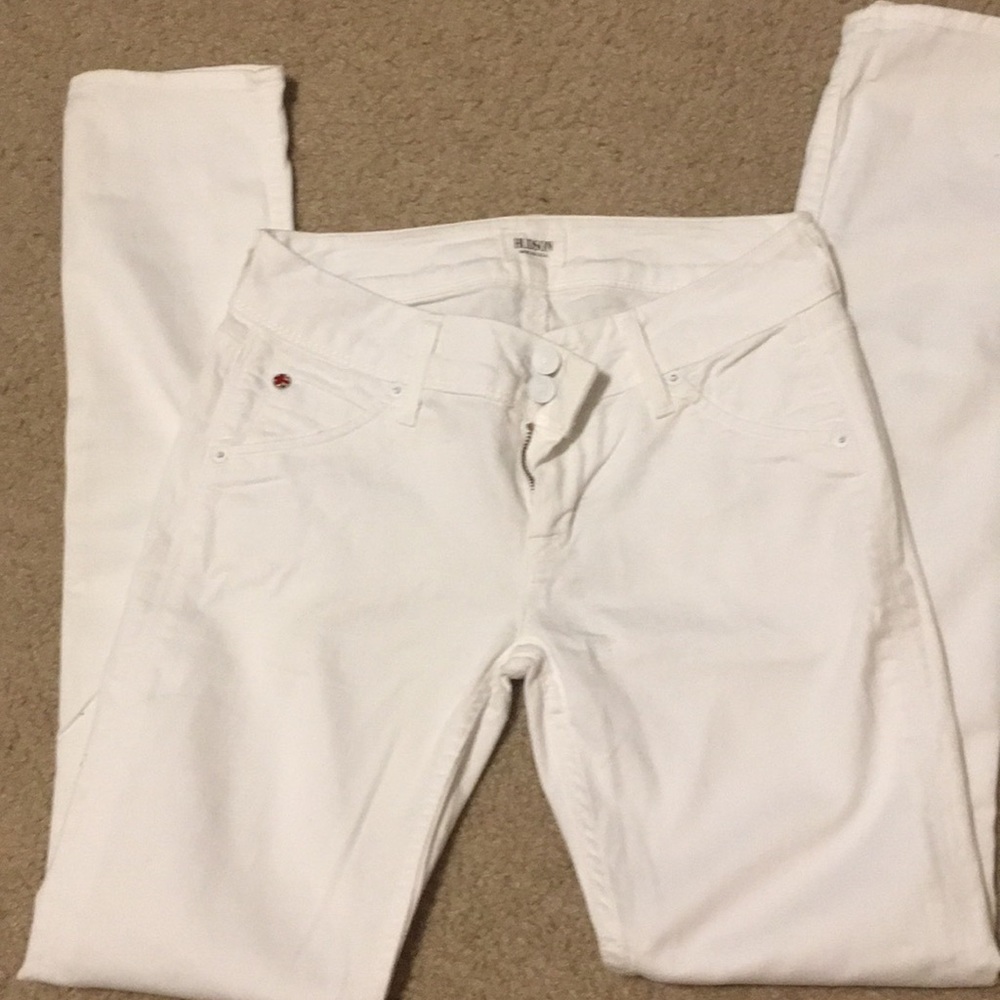 Hudson white jean.